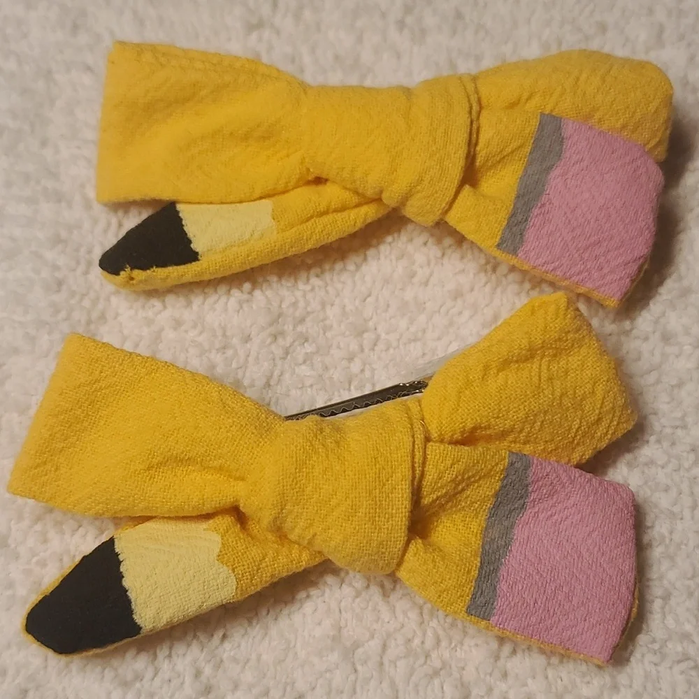 Pencil Hair Clips